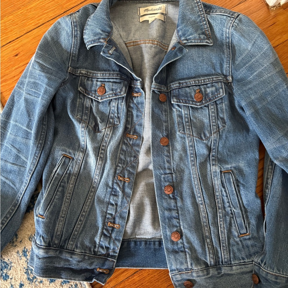 Madewell Classic Light Blue Denim Jacket
